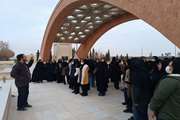 بازدید دانشجویان پردیس فرزانگان از موزه دفاع مقدس